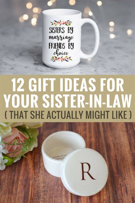 best gift for sister in law for christmas|cute sister in law gifts.